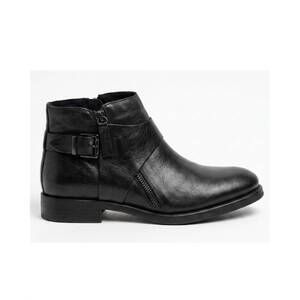 NEW ETHEM women's gendarme ankle boots in black